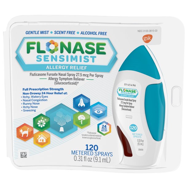 Flonaise Sensiimist Allergy Relief Spray Non Drowsy Allergy Medicin - 120 Sprays