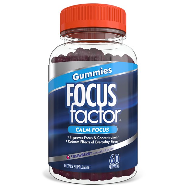 Focus Factor Calm Focus Gummies 60 count