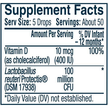 Gerber Soothe Vitamin D & Probiotic Drops Dietary Supplement 0.34 fl. oz. Box