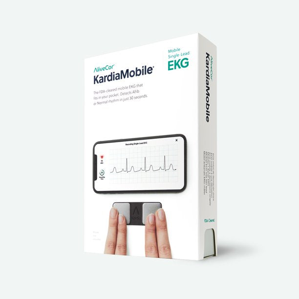 AliveCor Kardiamobile - Personal EKG Device - FDA cleared