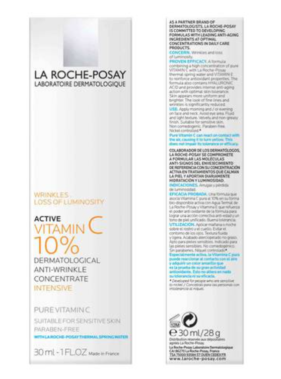LA ROCHE-POSAY Active Vitamin C 10%, 30ml