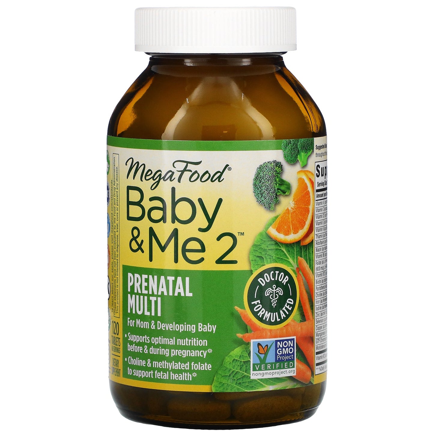 MegaFood Baby & Me 2, 120 Tablets