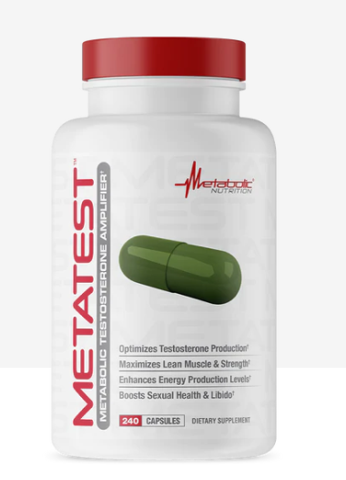 Metabolic Nutrition Metatest Testosterone Amplifier, 240 Capsules