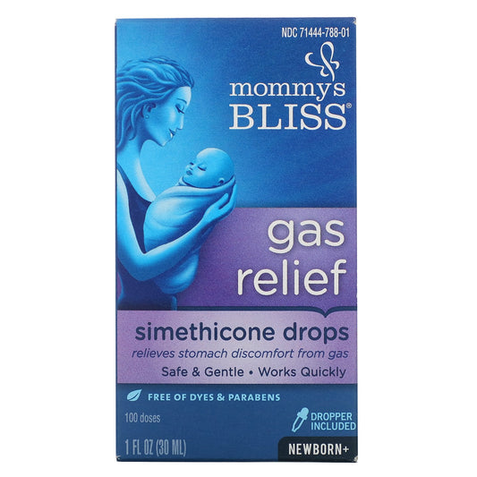 Mommy's Bliss Gas Relief Simethicone Drops Newborn+, 1 fl oz