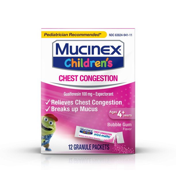 Mucinex Children's Chest Congestion, 12 Granule Packets