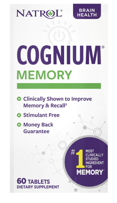 Natrol Cognium - Memory 60 Tablets - Pack of 2