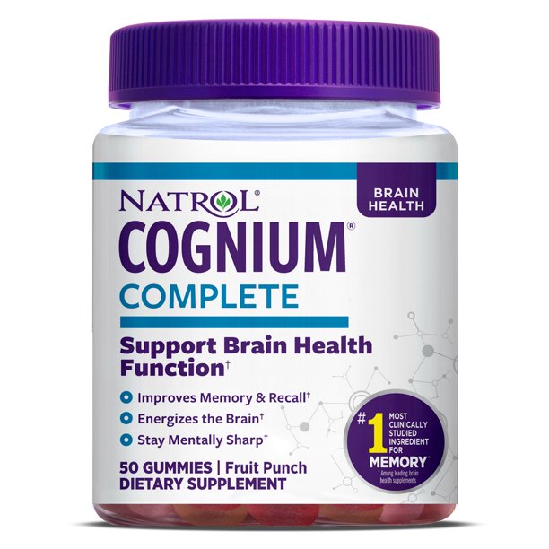 Natrol Cognium Complete, 50 Gummies