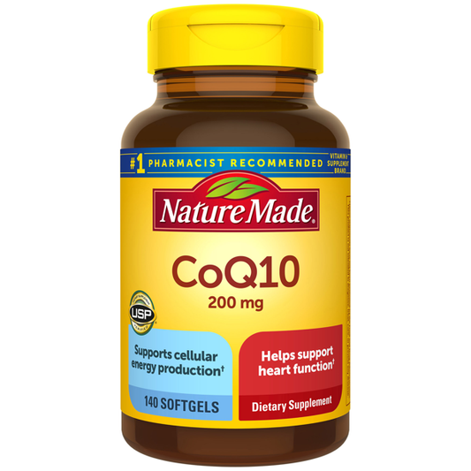 Nature Made CoQ10 200mg 140 Softgels