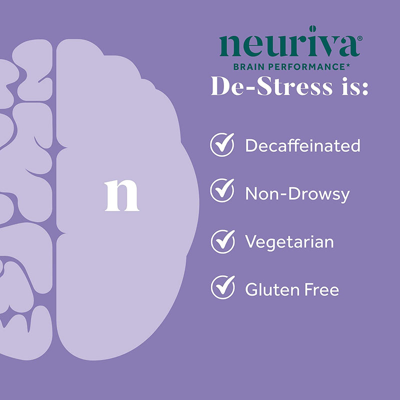 Neuriva De-stress Brain Performance 30 Count