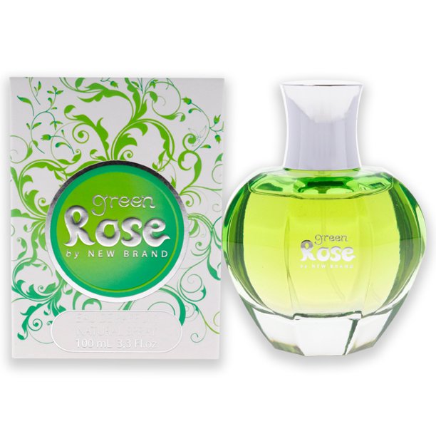 New Brand Green Rose for Women, 3.3 Fl. Oz. EDP Spray