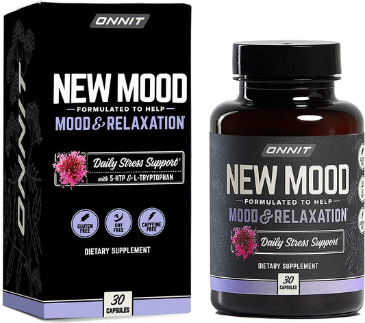 ONNIT New Mood & Stress Formula, 30 Capsules