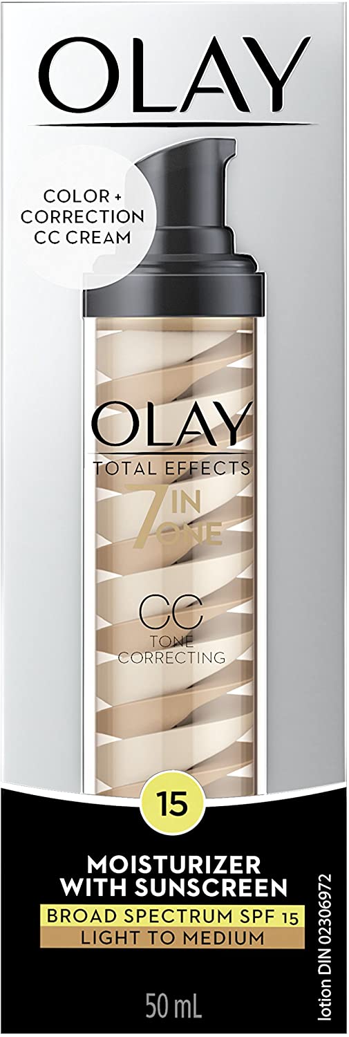 Olay Total Effects Tone Correcting CC Cream with Sunscreen SPF 15, 1.7 fl oz