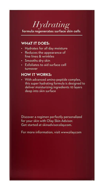 Olay Regenerist Deep Hydration Regenerating Cream, 1.7 Oz