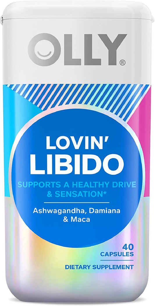 OLLY Lovin' Libido - Supports a Healthy Drive & Sensation, 40 Capsules
