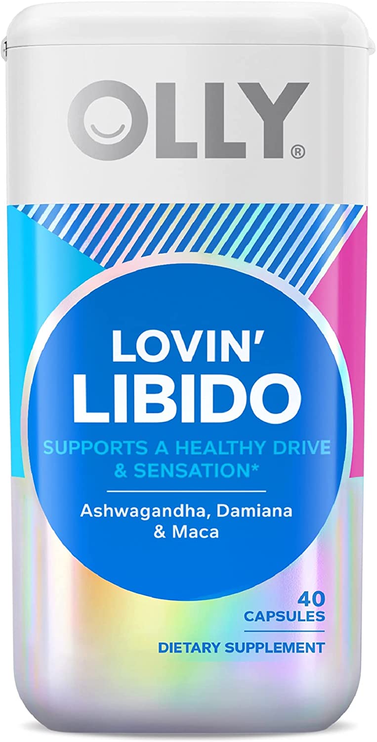 OLLY Lovin' Libido - Supports a Healthy Drive & Sensation, 40 Capsules