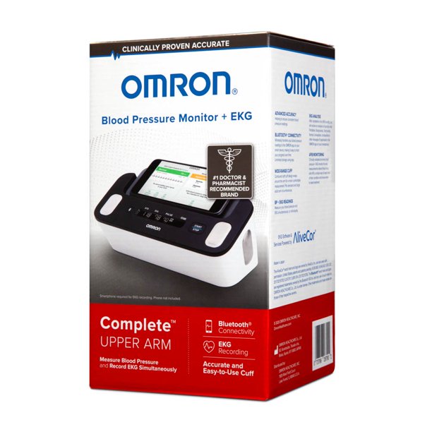 OMRON Complete Upper Arm Blood Pressure Monitor & EKG