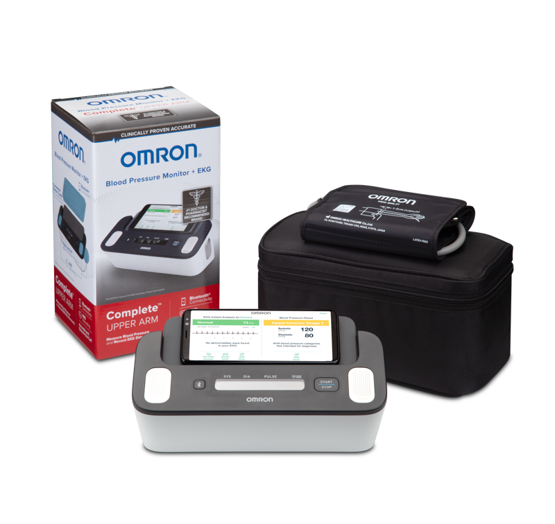 OMRON Complete Upper Arm Blood Pressure Monitor & EKG