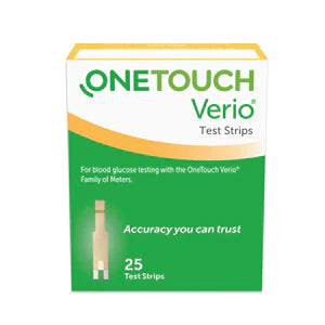 One Touch Verio Test Strips 25 each by Onetouch