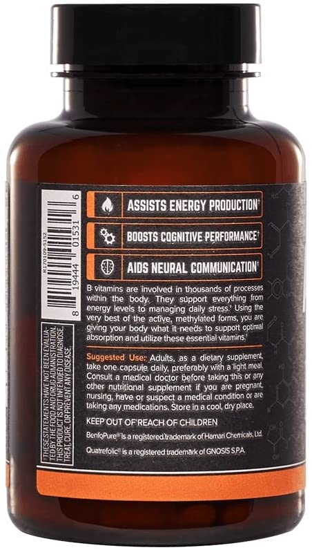 ONNIT Active B Complete Capsules, 30 Capsules