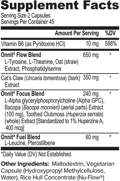 Onnit Alpha Brain Memory & Focus