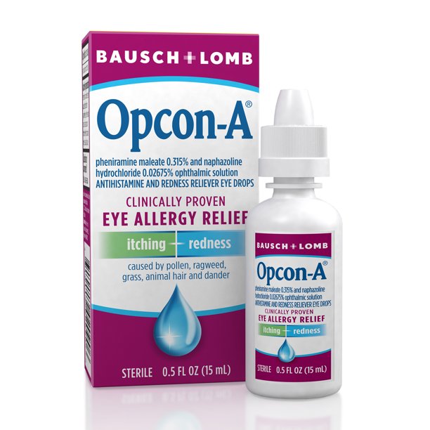 Opcon-A Allergy Eye Drop 15ml each