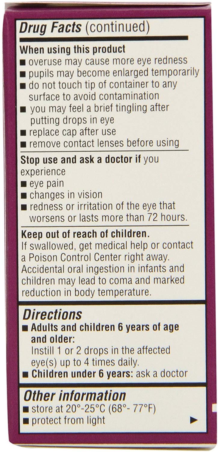 Bausch & Lomb Opcon A Eye Drops 0.50 oz