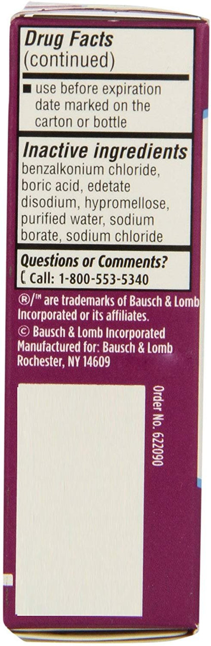 Bausch & Lomb Opcon A Eye Drops 0.50 oz