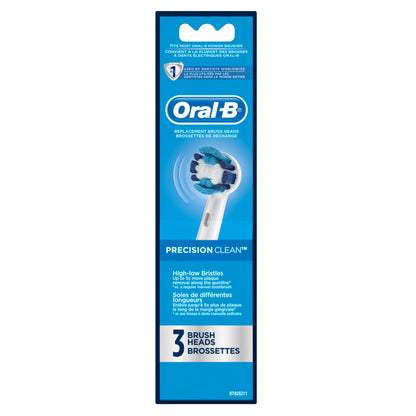 Oral-B Precision Clean Replacement Electric Toothbrush Head, 3 Count