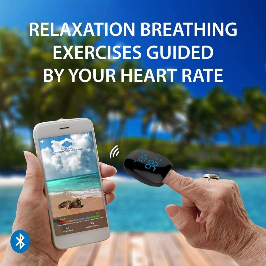 IChoice Smart Pulse Oximeter-Relaxation Coach