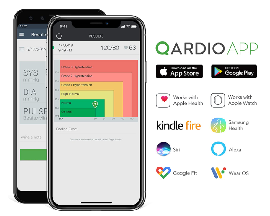 QardioArm - Wireless Blood Pressure Monitor (Heart monitoring made easy)