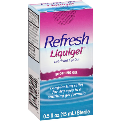 Refresh Liquigel Lubricant Eye Drops For Moderate To Severe Dry Eye - 0.5 Fl Oz (15 Ml)