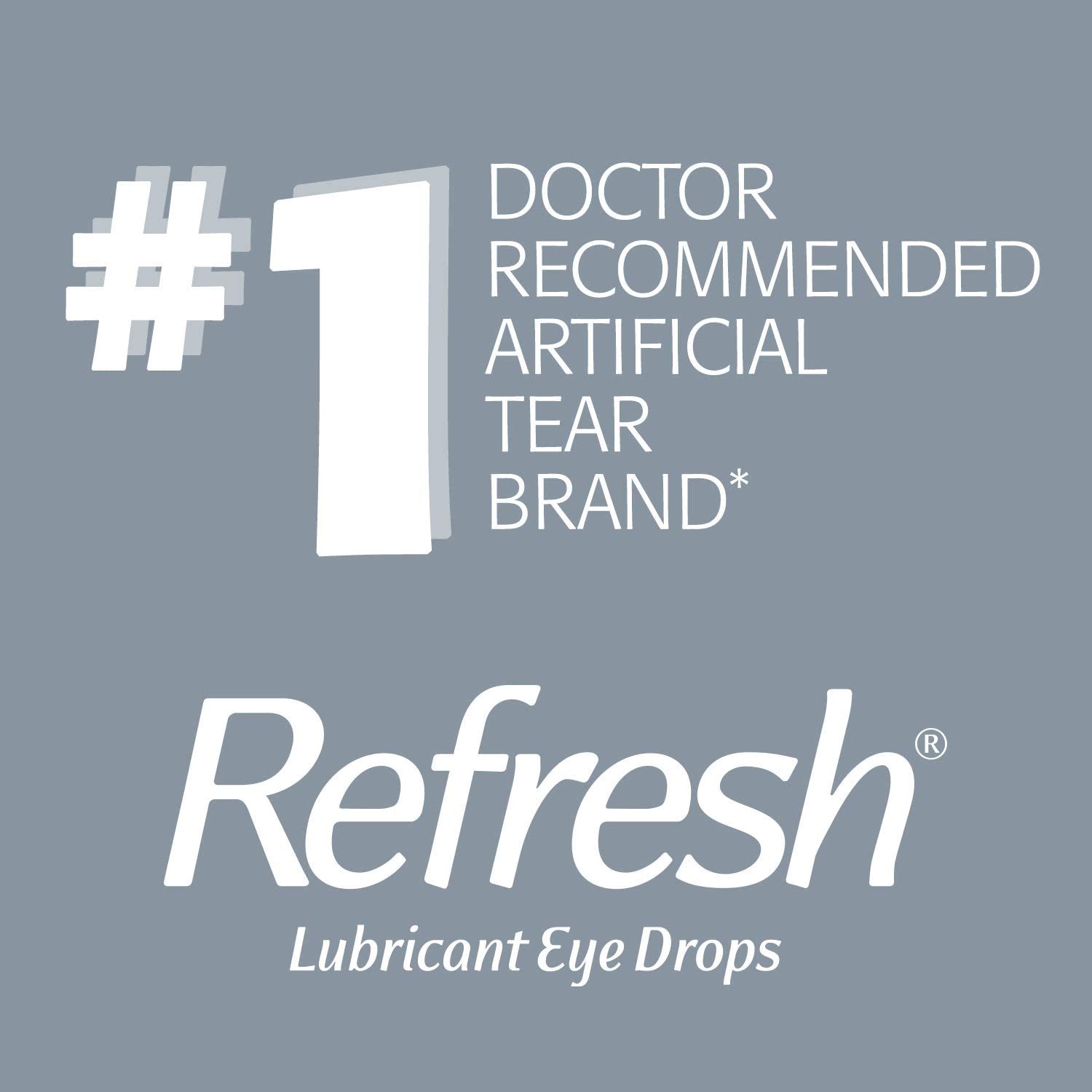 Refresh Optive Advanced Lubricant Eye Drops, 30ct