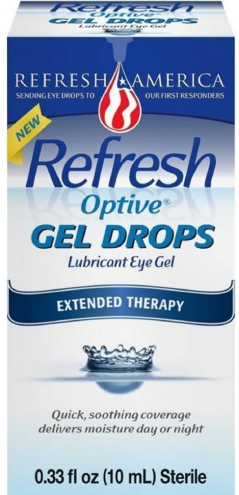 Refresh optive gel drops 0.33 fl oz (10 ml)
