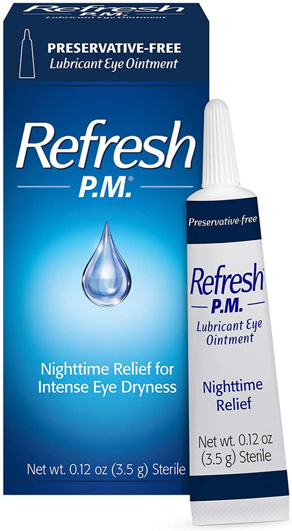 REFRESH PM Lubricant Eye Ointment 3.50 g