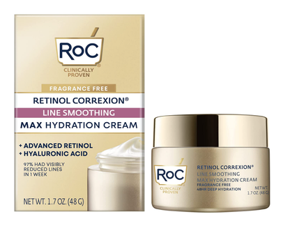 RoC Retinol Correxion Max Daily Hydration Creme 1.7 oz 2 pack