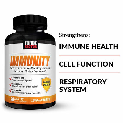 Force Factor Immunity Supplement, 90 Tablets