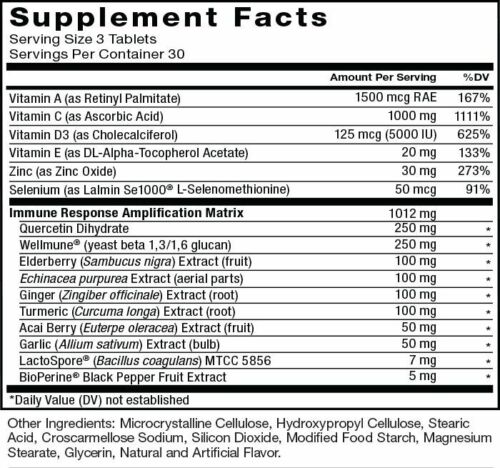 Force Factor Immunity Supplement, 90 Tablets