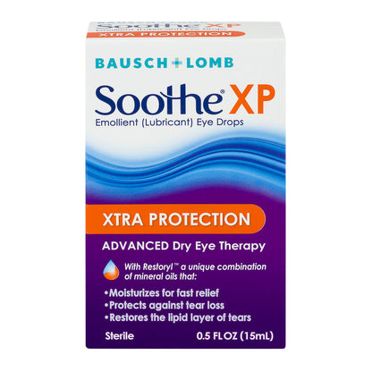 Bausch & Lomb Soothe XP Emollient Lubricant Eye Drops 0.50 oz