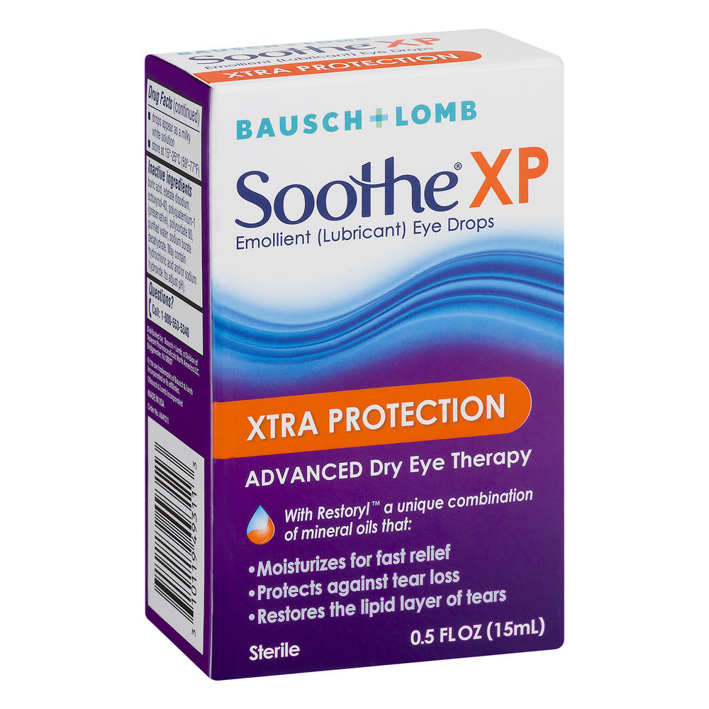 Bausch & Lomb Soothe XP Emollient Lubricant Eye Drops 0.50 oz