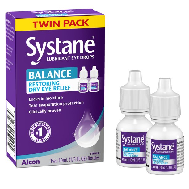 Systane Balance 2-Count Lubricant Restorative Formula Eye Drops