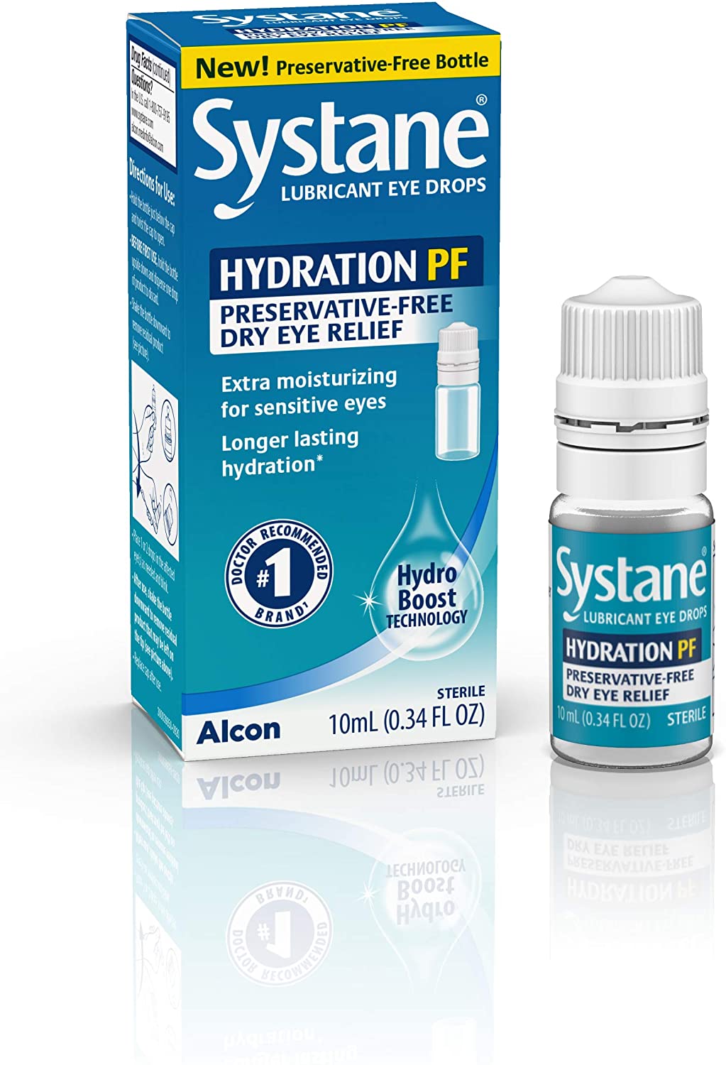 Systane Hydration Pf Lubricant Eye Drops 10ml