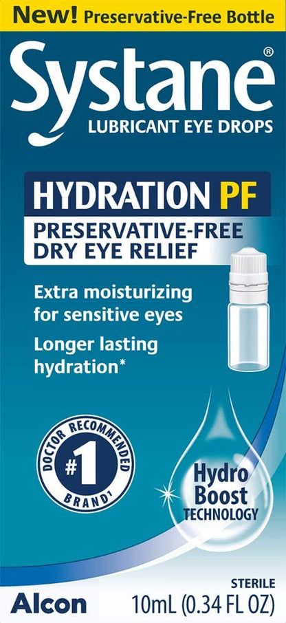 Systane Hydration Pf Lubricant Eye Drops 10ml