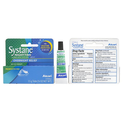 Systane Nighttime Lubricant Eye Ointment, 3.50 g