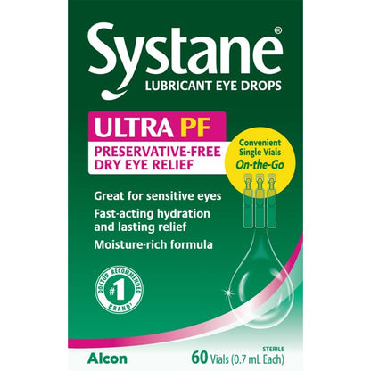 Systane Ultra Unit Dose Vials 60 ea -2 pack