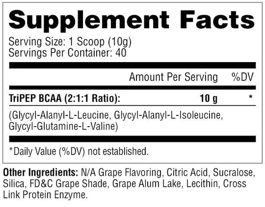 Tri.PEP Branched Chain Amino Acids Grape, 400g