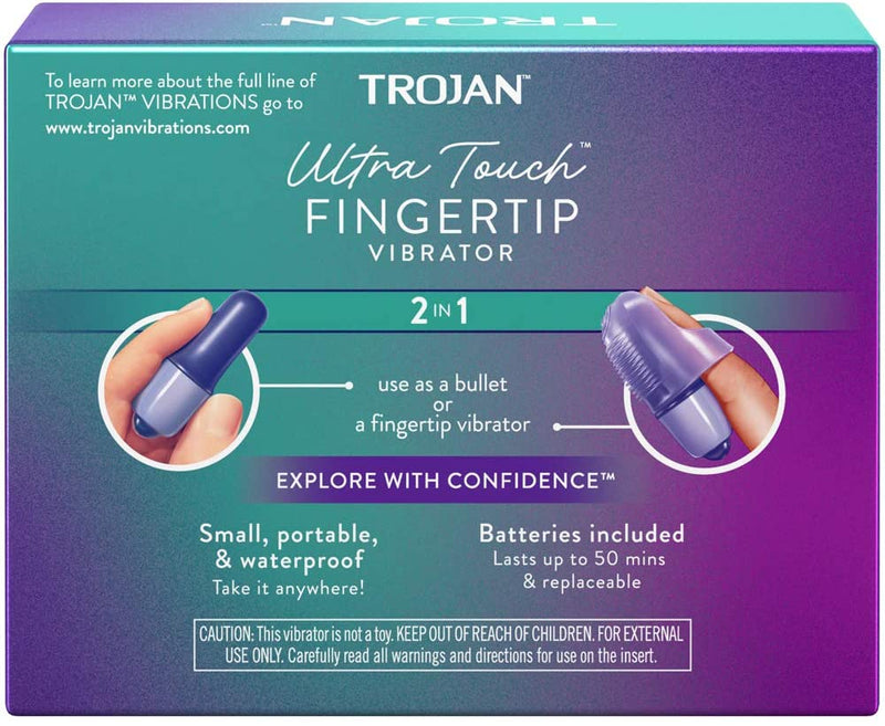 Trojan Ultra Touch - Fingertip Vibrator